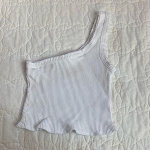 Urban outfitters one shoulder tank